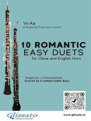 cover image of 10 Romantic Easy duets for Oboe and English Horn